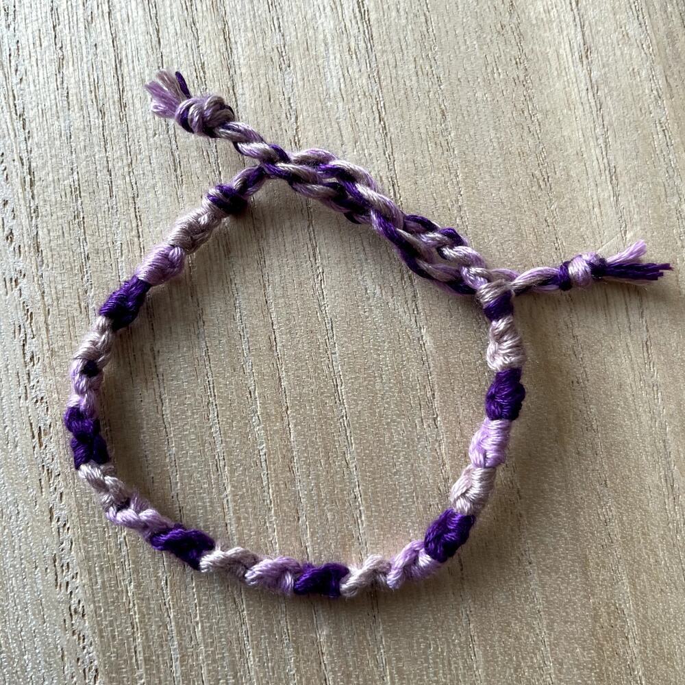 Fabienne Bracelet anklet trendy comfortable tie embroidery thread woven gift